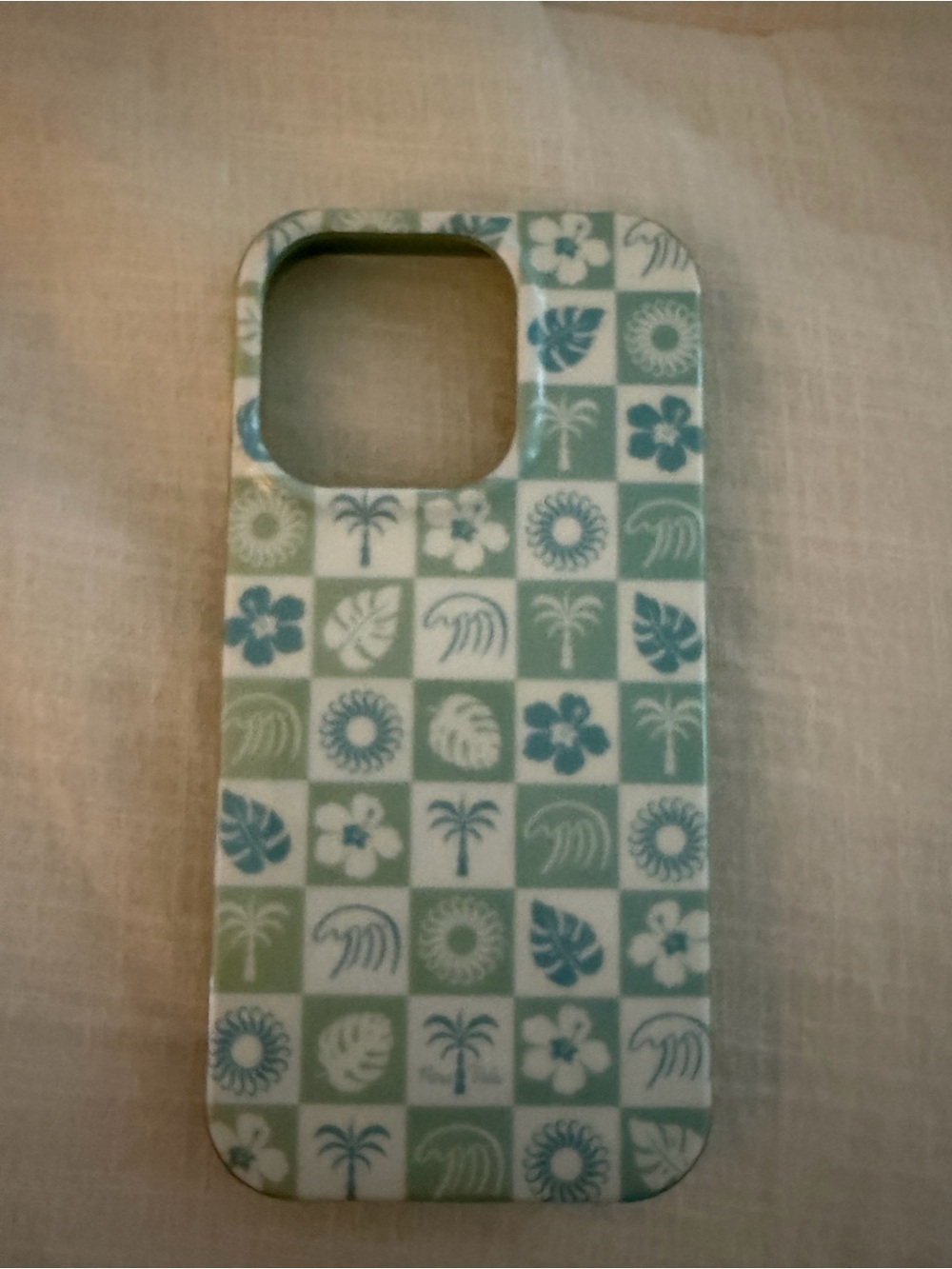 Casely Coastal Checkers iPhone Case